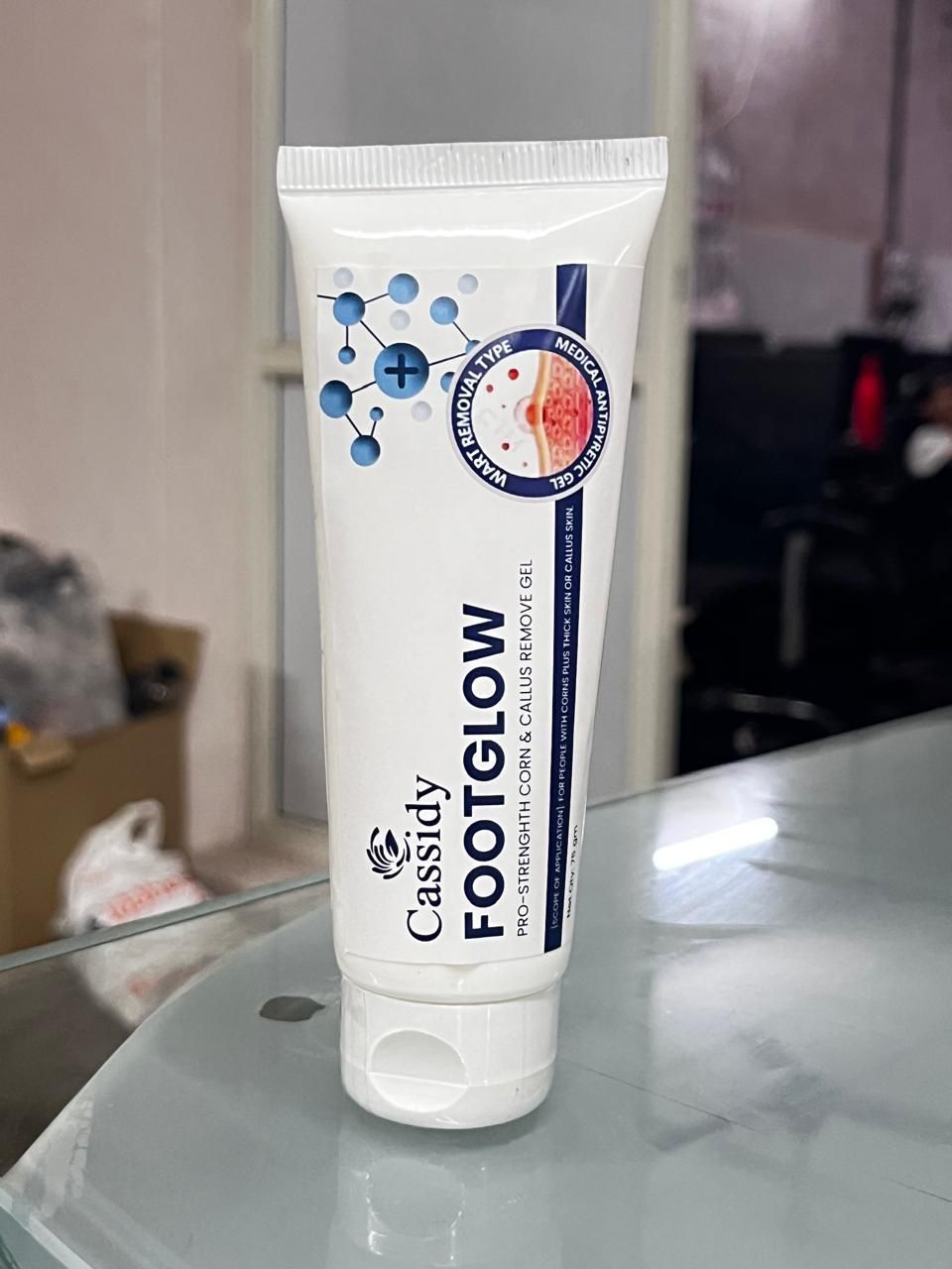 CASSIDY FootGlow Remove gel, 75gm (Pack of 2)
